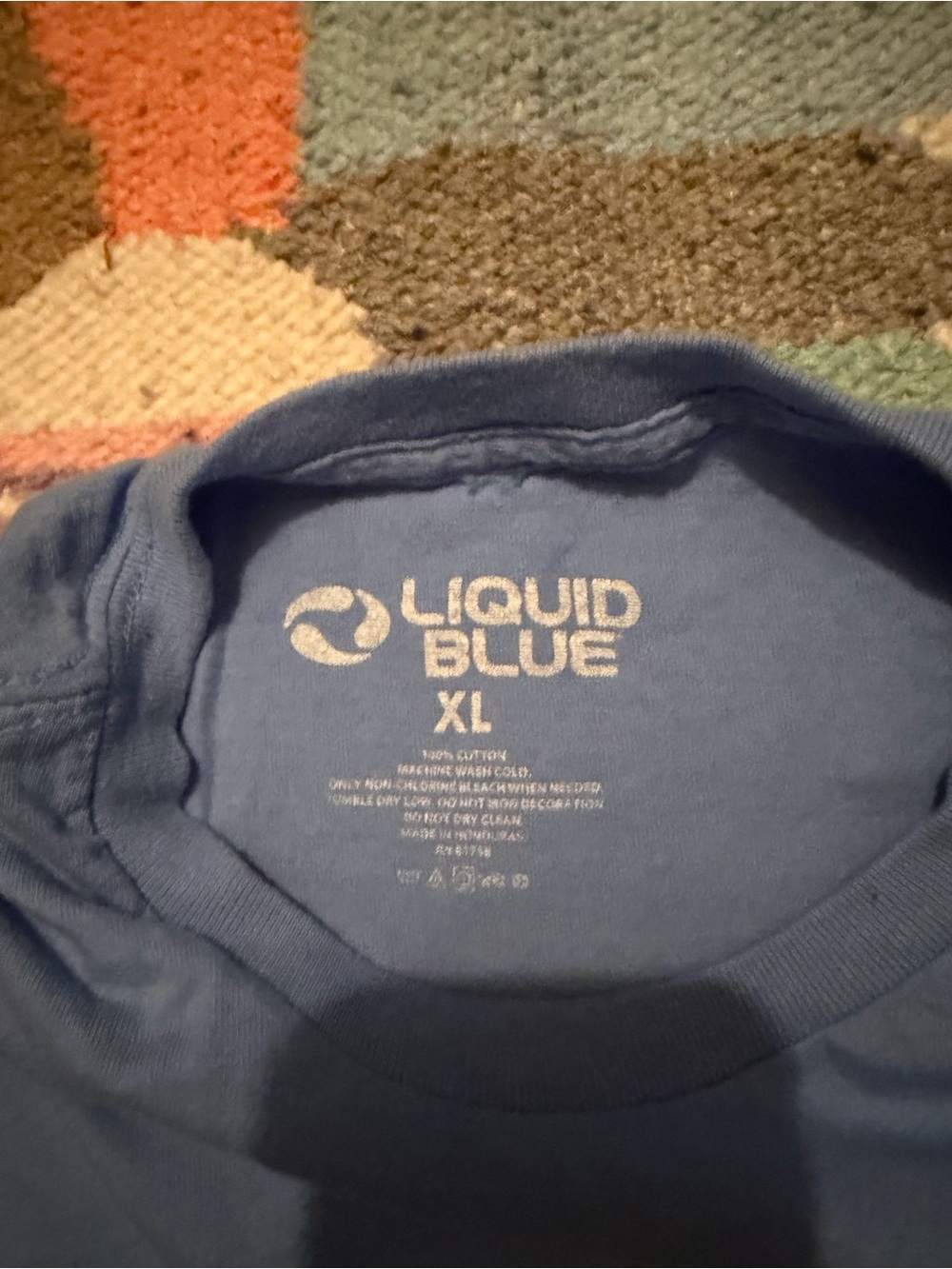 The Grateful Dead Summer Tour 2023 Band Liquid blue T Shirt Mens Size XL - Picture 3 of 7
